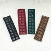 Headband Punk Style Rock Air-eye Decor Hair Band Elastic Fabric Eyelets Punk Headwrap Hair Accessory