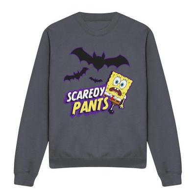 Unisex mikina pro dospělé SpongeBob SquarePants Scaredy Pants