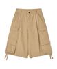 URBANDTYPE Bronx Bio-Washed 3/4 Cargo Pants_Beige