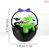 5Pcs Halloween Pumpkin Candy Bag Pvc Bag Drawstring Storage Bags Biscuit Gift Storage Pouch Party Supplies Kid Favor
