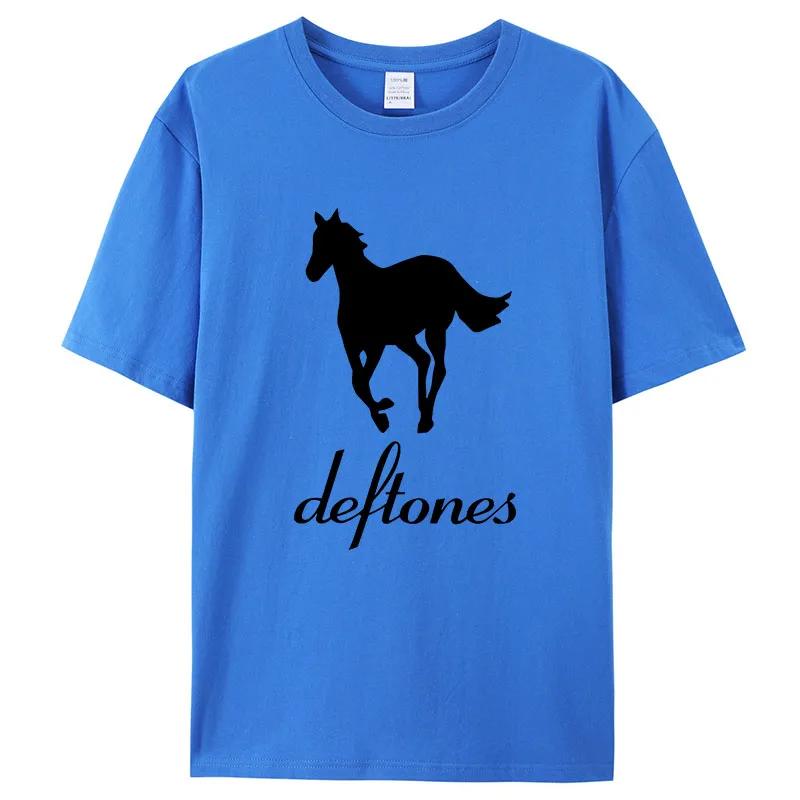 2024 Deftones Merch Chino Moreno Diamond Men's T-shirt Short Sleeve Tees Men's Loose T-shirt Men's Tops New Brand Men's Clothes