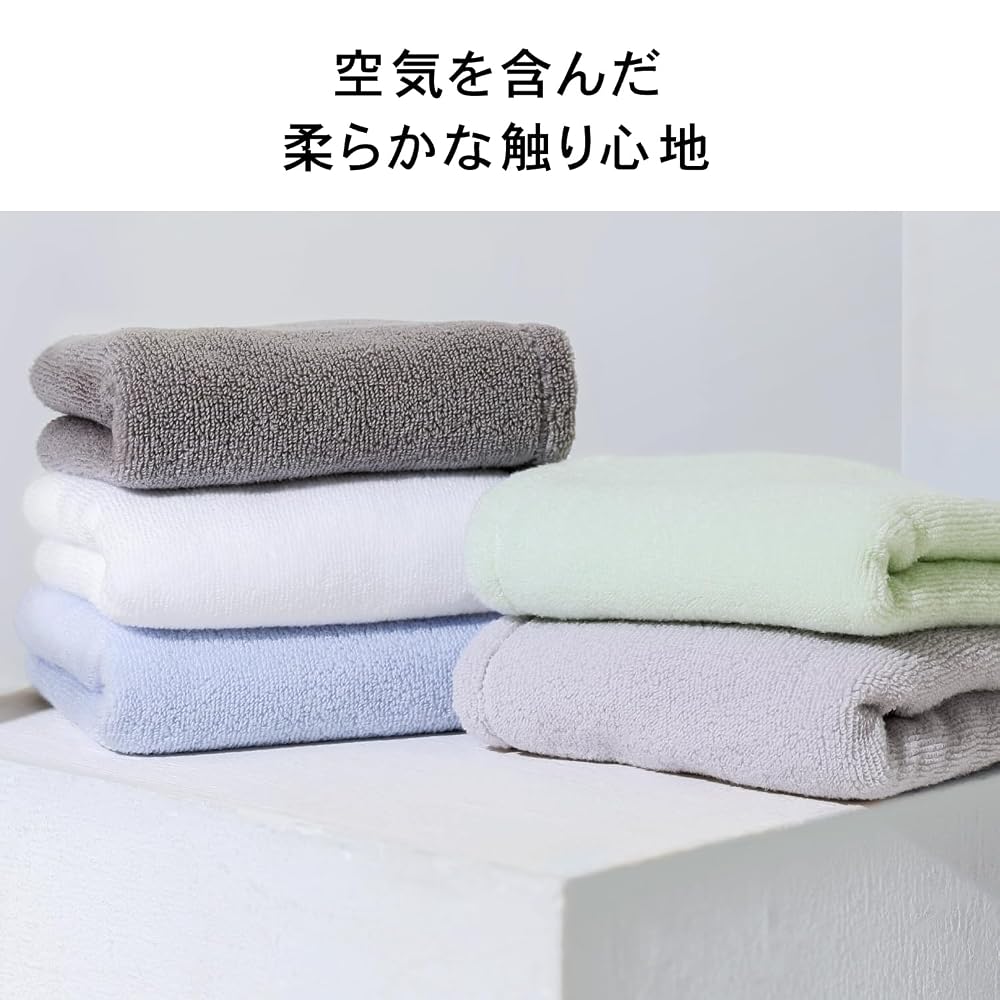 Towel Research Institute Air Softness 027 Face Towel Dark Gray 10-Pack Fluffy Soft Medium Thickness