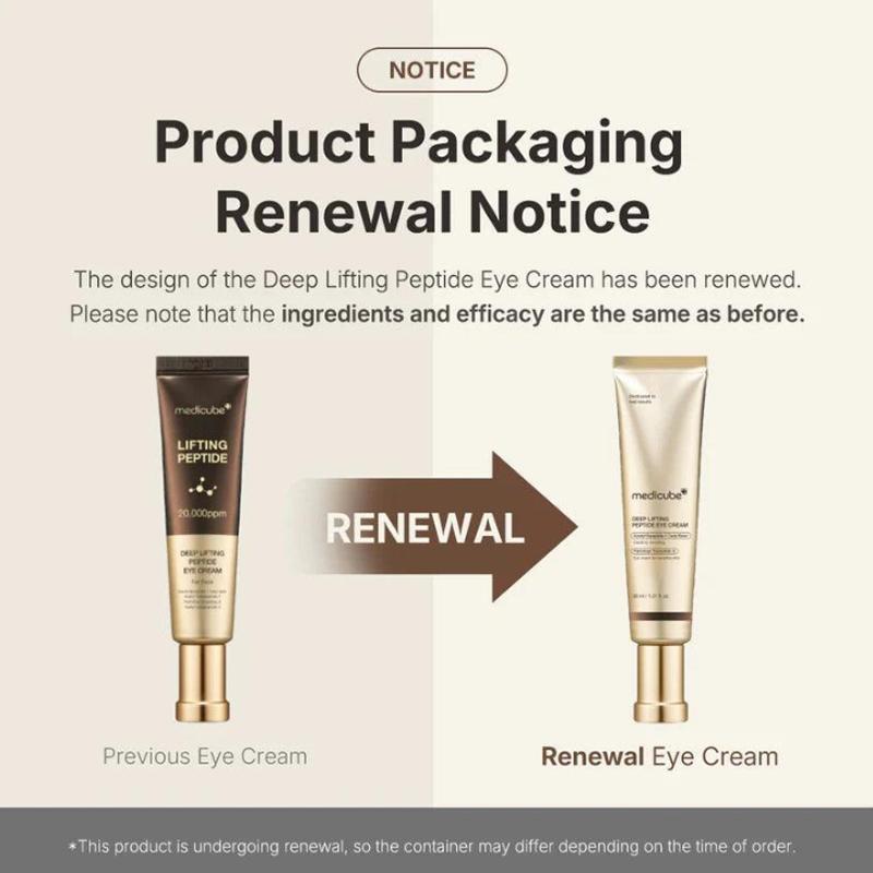 Medicube Deep Lifting Peptide Eye Cream 30ml
