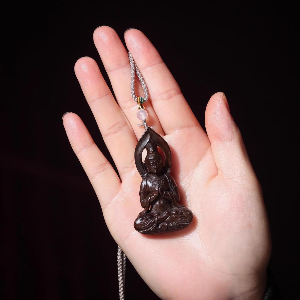 Chengui Zhao Gongming Martial God of Wealth Pendant Necklace – Five Ways God of Wealth Design for Men and Women