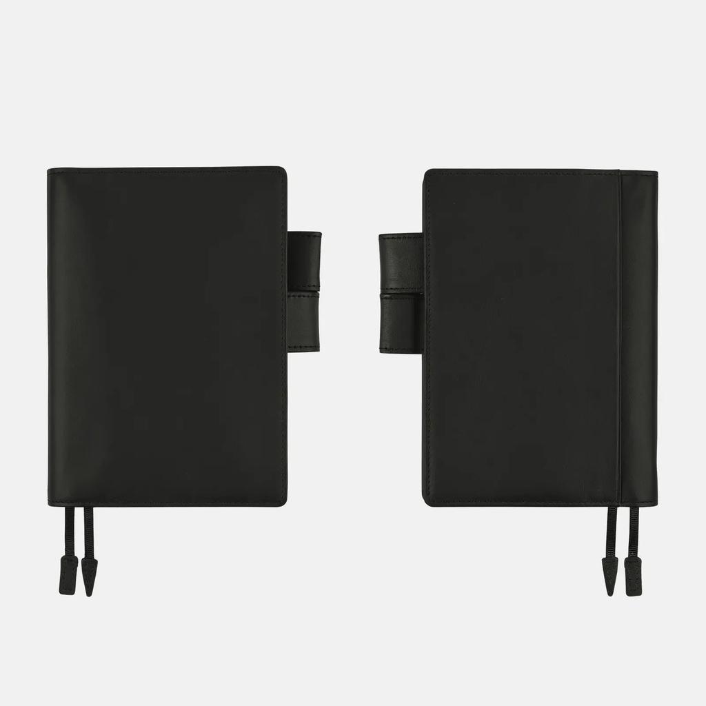 Hobonichi Techo A6 Cover TS Black Basic Leather Planner Japan