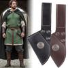 Durable PU Leather Medieval Sword Holder Cosplay Retro Sword Holder Belts Vintage Rapier Ring