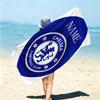 Personalized Chelsea FC Crest Beach Towel Microfiber Beach Towel Thin Absorbent for Beach Swimming Yoga Bath Sports. 0910110