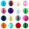 Craft Gift Supplies Honeycomb Balls Chinese Paper Lantern Paper Pom Poms Birthday Wedding Decor