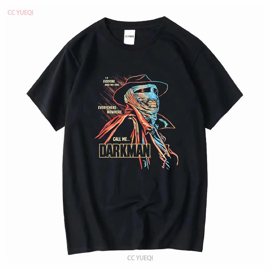 Darkman Loot Wear Exclusive T Shirt 2XL Black Horror Movie Fright vintage Washed Comfortable Soft Casual Breathable Unisex