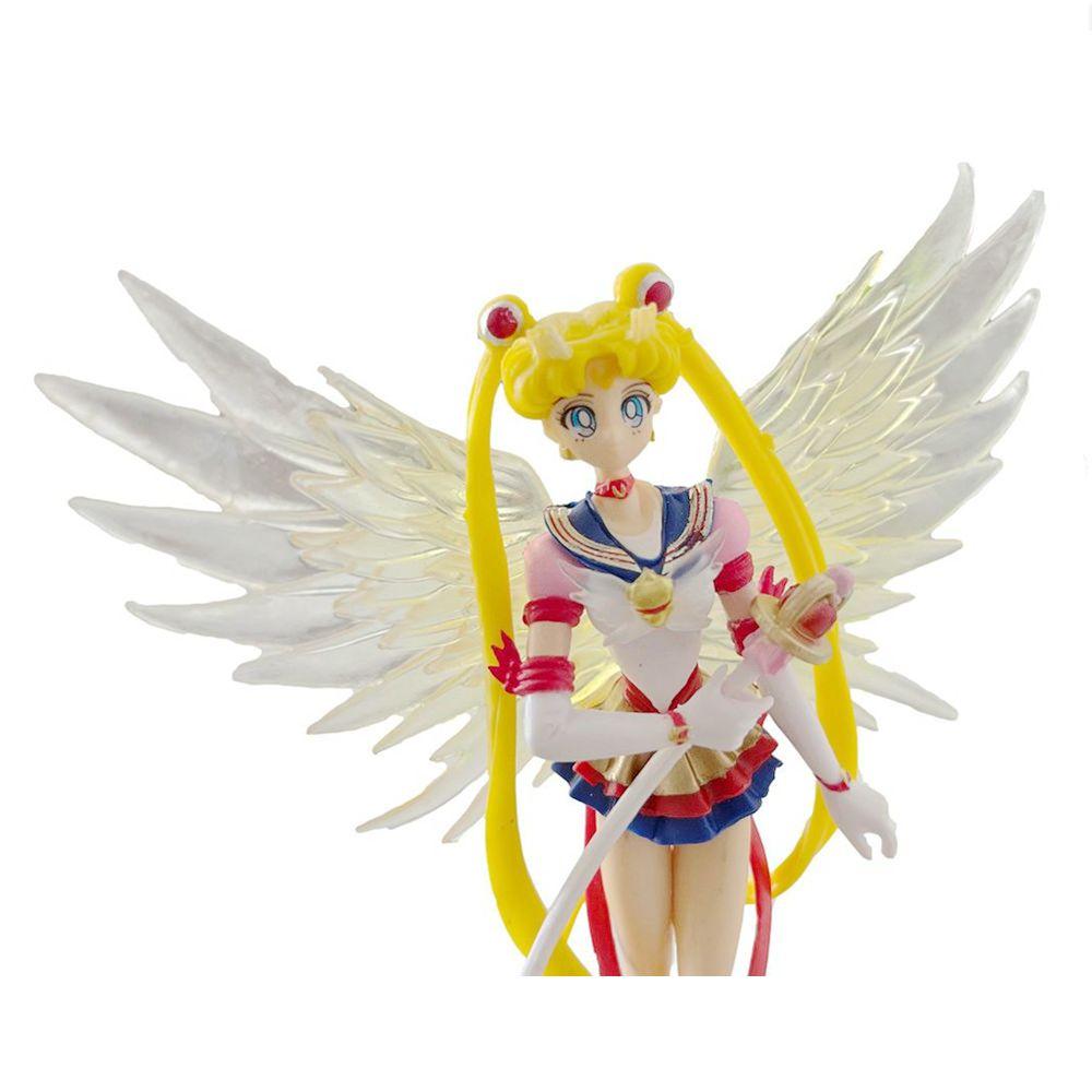 1 Pc Anime Sailor Moon Action Figures Standing Posture PVC Model Warrior Of Love And Justice Crystal Power Kid Gift Toy