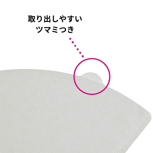 Hario Pegasus Coffee Paper Filters 03 W, 100 Filters, Made in Japan, 4-7 Cups, White, PEF-03-100W x 5 Packs