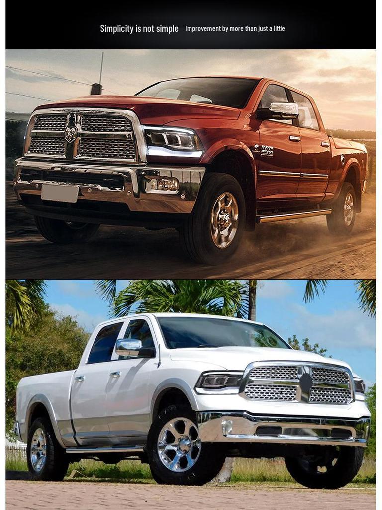 Dodge Ram 1500/2500/3500 LED Breathing Welcome Headlight Assembly