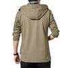 2022 Autumn/Winter Men's Korean Style Mid-Length Cotton Trench Coat