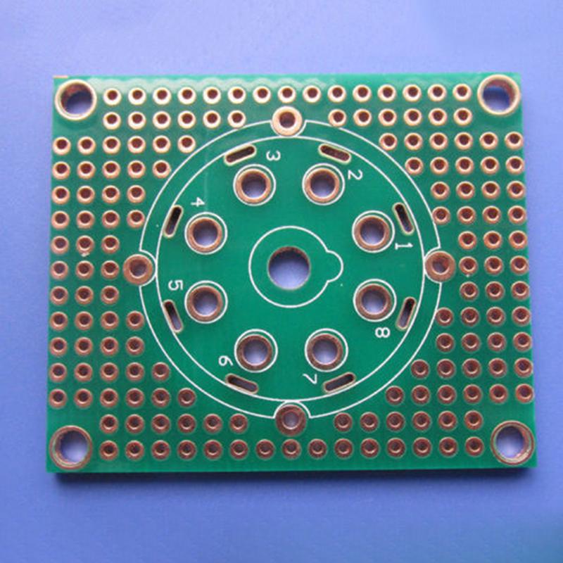 Universelle Prototypen-Leiterplatte für 8-Pin 7-Pin/9-Pin Röhrenverstärker Vorverstärker Kopfhörer Röhre