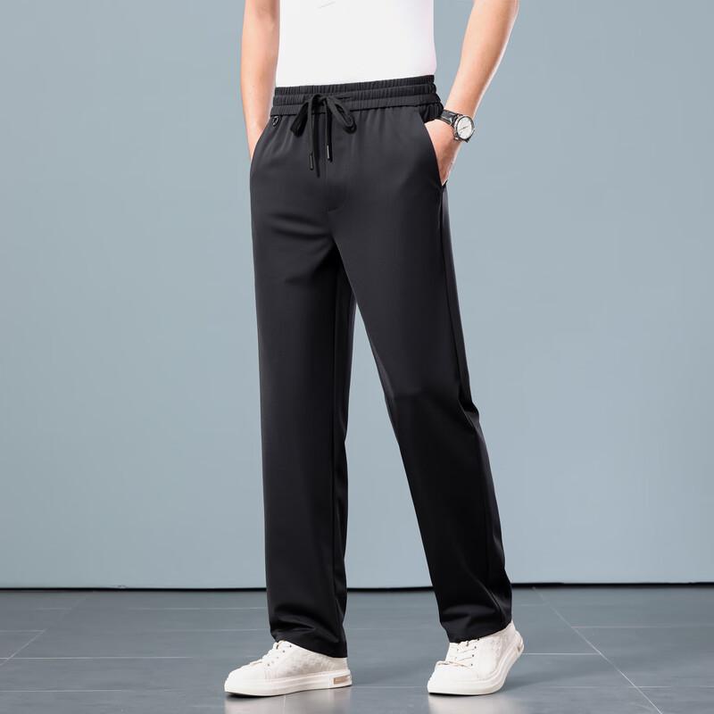 

Yiliteng Men s Elastic Waist Casual Pants 5XL