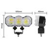 Super Bright 3Lens Headlight White Yellow RGB Driving Fog Lamp  Car  Accessorie