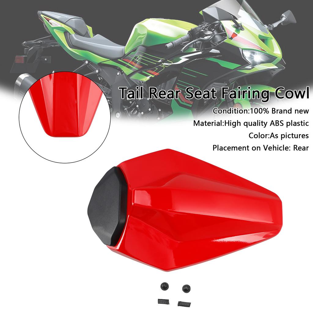 Racing Tail Rear Seat Fairing Cowl For Kawasaki ZX6R ZX-6R 2019-2025
