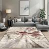 Nordic Light Luxury Living Room Carpets Short Plush Bedroom Floor Rugs Room Decor Large Area Sofa Coffee Table Mat 160x200cm