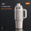 GUOZI Large Insulated Stainless Steel Car Mug with Straw