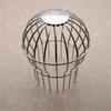 Upgraded Spherical Leaf Guards Drain Cover Steel Anti Clogging Design Drain Grate for Roof Balcony Easy Installation