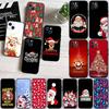 RT16 Merry Christmas Deer Gift Phone Case for iPhone 7 8 11 12 13 14 15 16 17 16E XS Pro Max XR X SE Air