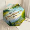 1pc Gifts Lord of the Rings fans Folding umbrella automatic open/close, 8-Rib Durable Frame, Compact Folding Design, Ideal Birthday1107L