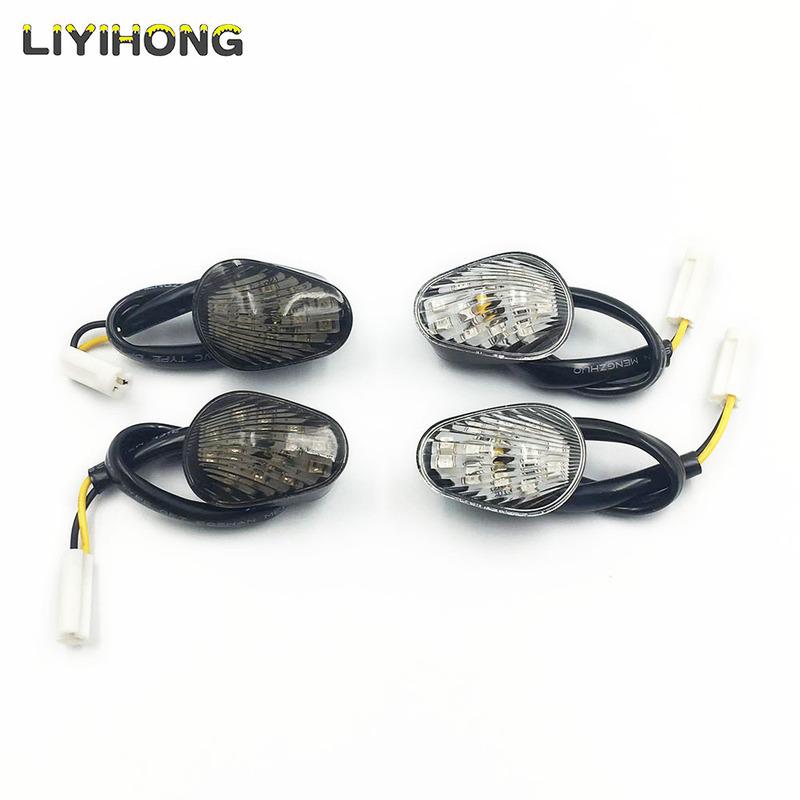 Motorcycle Turn Signals LED Indicator Flashing Lights Bulb Flush Mount for Yamaha YZF R1 2002-2008 for Yamaha YZF R6 2003-2008