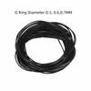 Waterproof Round Watch Gaskets Rubber Sealing 0.6mm Thickness O Ring Set 0.7mm Thickness 0.5mm Thickness Rubber Seal Washers
