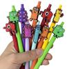 12 Stück Baustein-förmiger Kugelschreiber, Niedlicher Zahlen-Baustein-Stift, mit Schwarzer Tinte, Lustiges Kreatives Schreibwerkzeug, Neuartige Schreibware für Schüler,