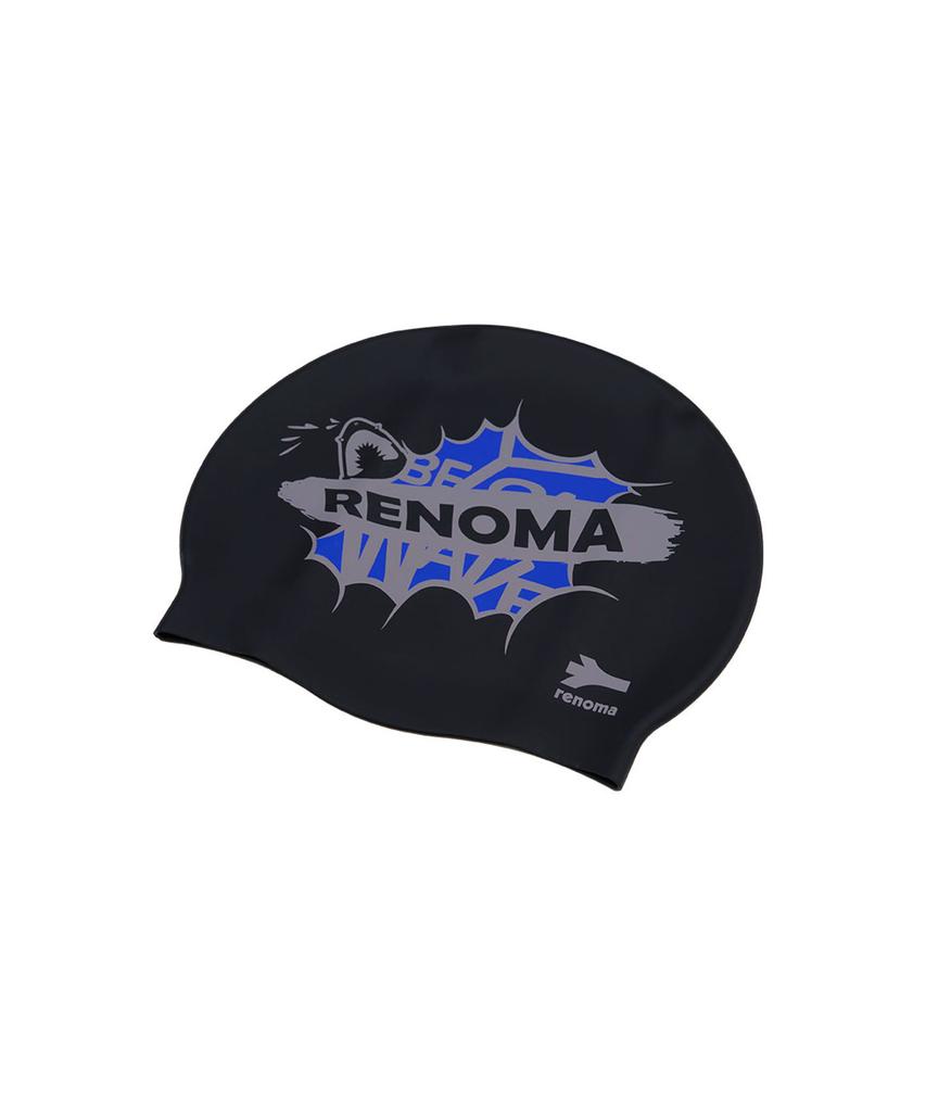 Lenomasuyeongbog Toys Adult Typo Silicone Swim Cap Black Ro-Rc2E402-Bk