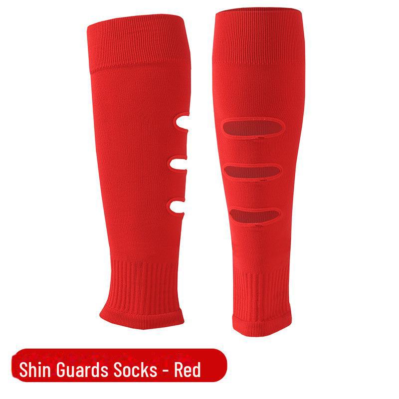 Men's Over-Knee Breathable Football Socks with Calf and Knee Protection