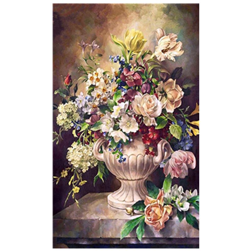 30X40CM 5D Diy Diamond Painting Various Flowers Embroidery Cross Stitch Home Decor Handmade Gift