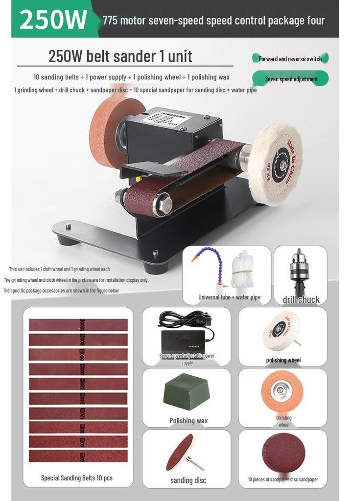 Compact Electric Knife Sharpener & Mini Belt Sander