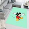 Mickey Mouse cartoon print rug, non-slip and stain-resistant floor protection rug, home décor.