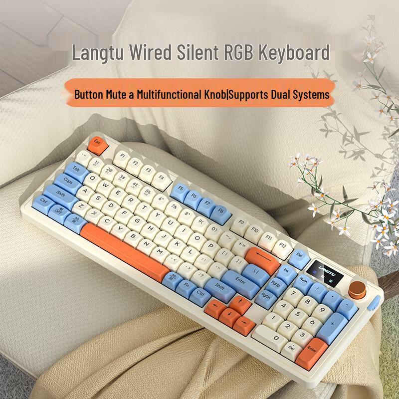 

Langtu L98 98-Key Gasket RGB Silent Keyboard
