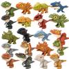 Prstový dinosaurus Montessori hračky pro děti Pohyblivé klouby Model dinosaura Jurský Hračka pro děti Senzorické Raně vzdělávací hračky Dárek