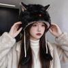 Warm Winter Hat Windproof Earmuff Hat Cute Faux Fur Hat  for Women