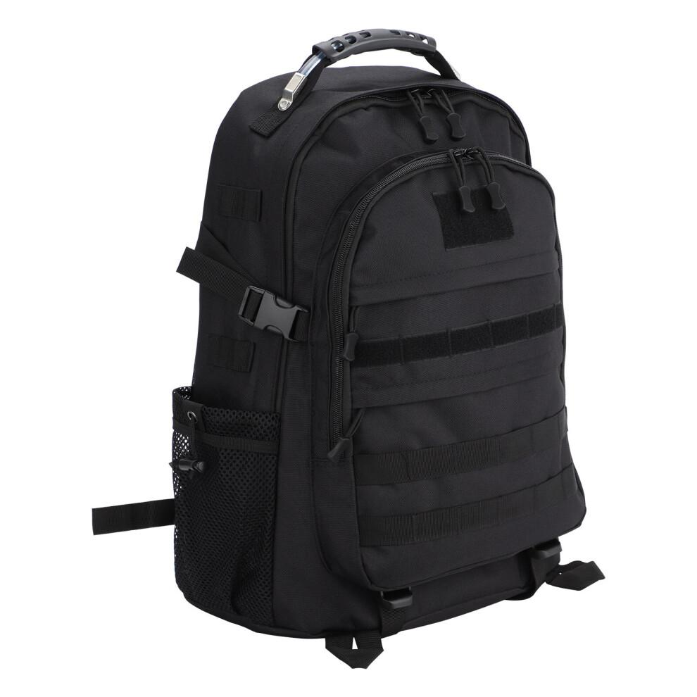 (Black) 50L Military Camping Travel Bag