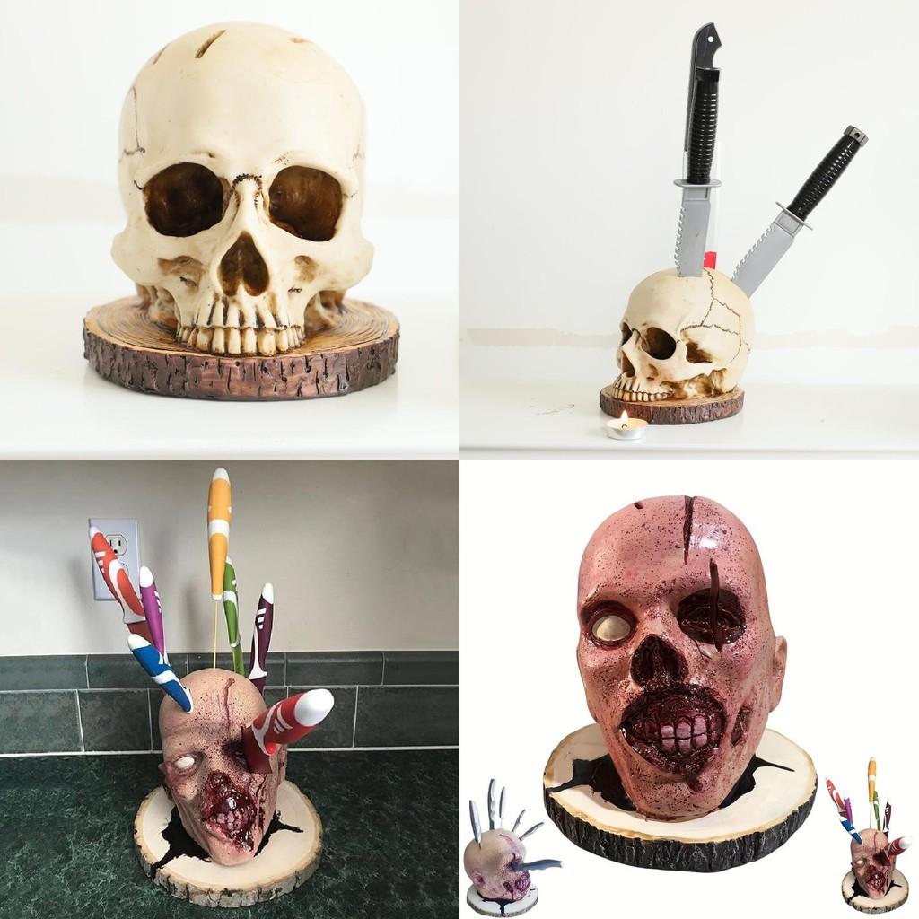 Stand Bloody Halloween Horror Thriller Spoof Resin Kitchen Supplies Tools