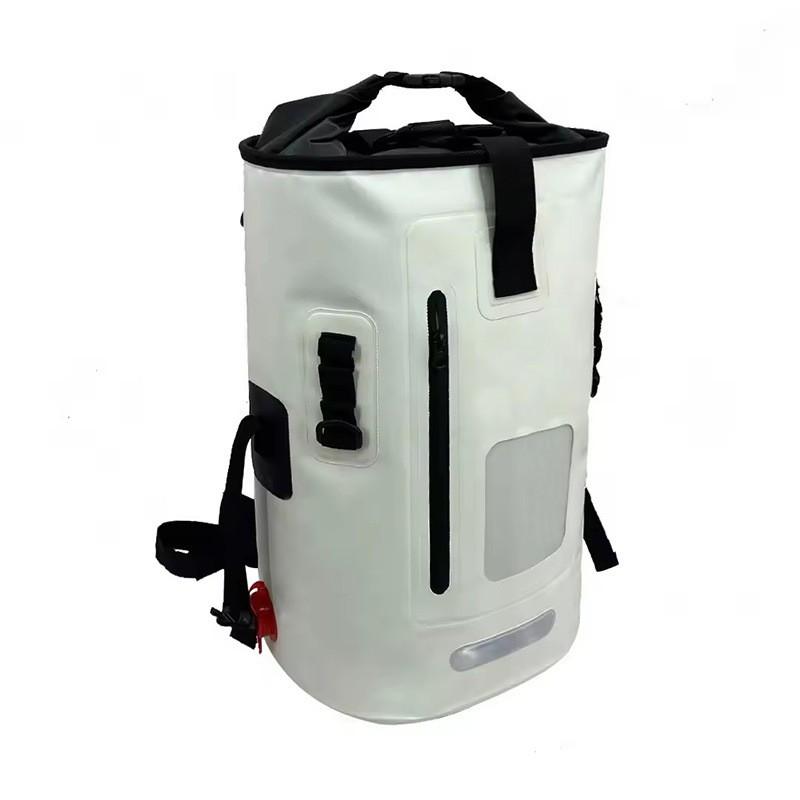 40L Vandtæt Tørpose Kajakroning Vandreture Camping Strand Svømning Snorkling Udendørs Udstyr PVC TPU Rygsæk Skulderrem