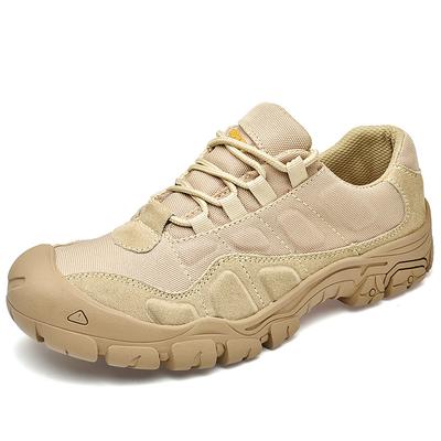 Size 46 Men 'S Desert Tactical Boots Low Cut Hiking Wading Shoes Outdoor Antiskid Breathable Trekking Hunting Shoes