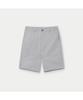 Silijeu Cotton Linen Standard Fit Shorts Sapom26801Ivx