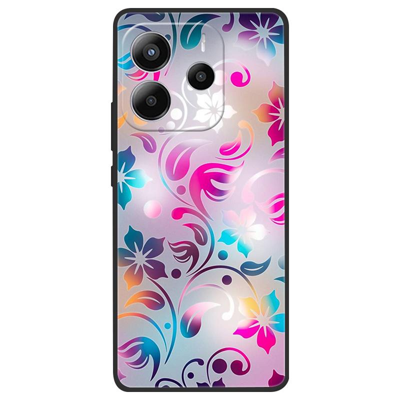 For Redmi Note 14 4G (Europe) Phone Case Marble Painting Pattern Soft Silicone Anti Drop Cover For Xiaomi Redmi Note14 4G Shell