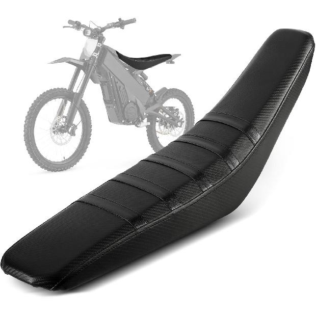 

Electric Dirt Bike Seat Cover Stylish Striped Soft for Talaria X6 XXX PRO Taparia Motorcycle Off Road Motocross Enduro чёрный