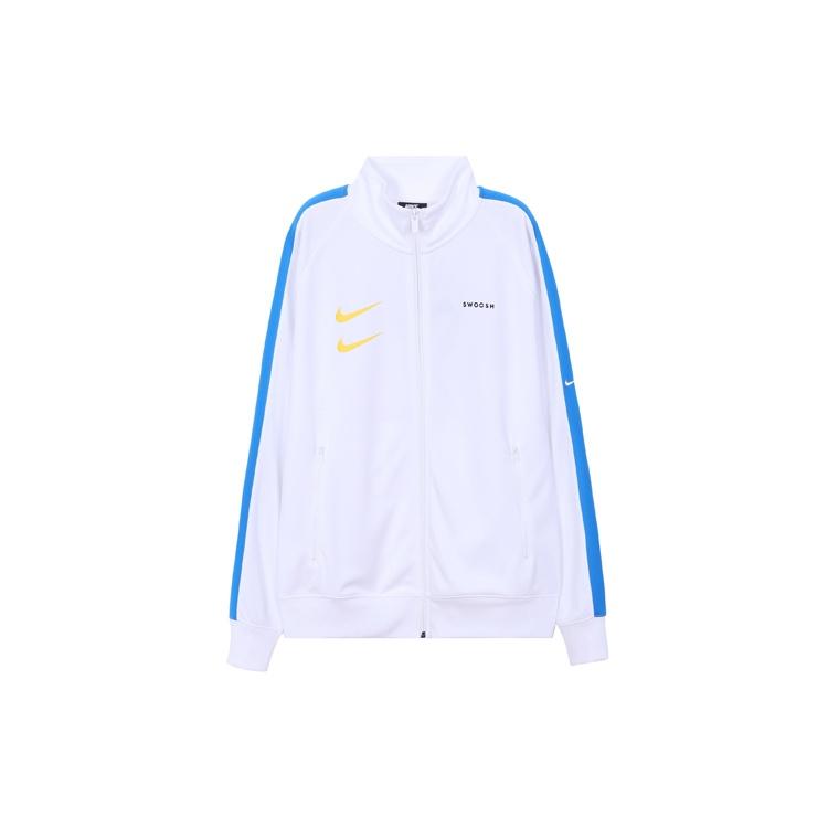 Nike Sportswear Swoosh Retro Sports Jacket White Men s CJ4885-100 L