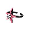 Fashion Y2K Open Rings Punk Finger Bands Rings Adjustable Colorful Five Point Stars Knuckles Rings Statement Jewelry