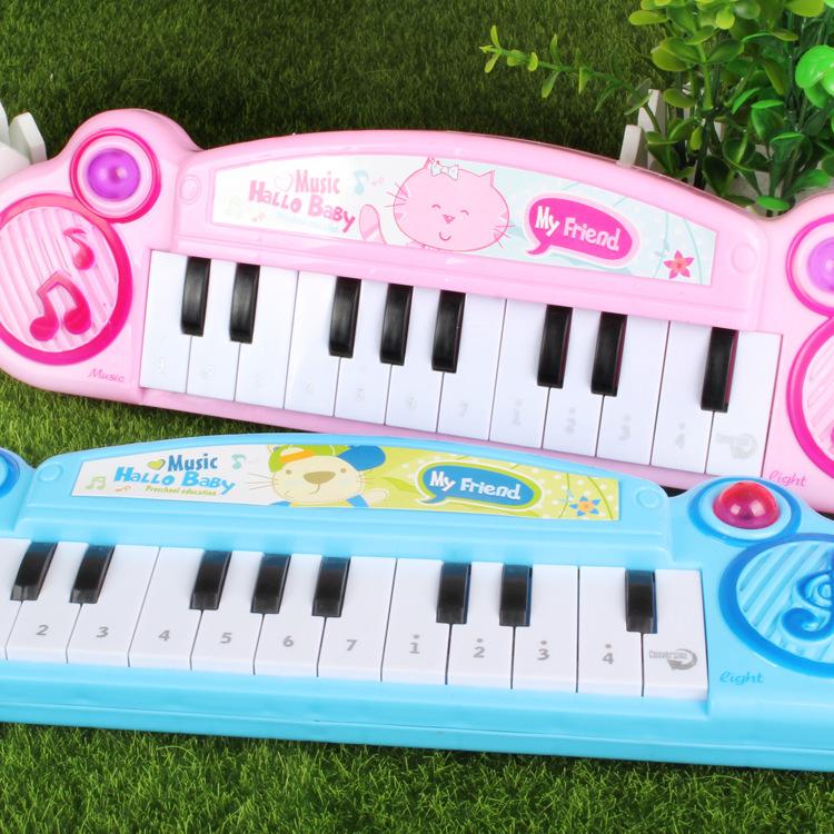Children Mini Electronic Piano Puzzle Enlightenment Teaching Piano Musical Instrument Toy Cartoon Piano Can Be Played Kids Gift