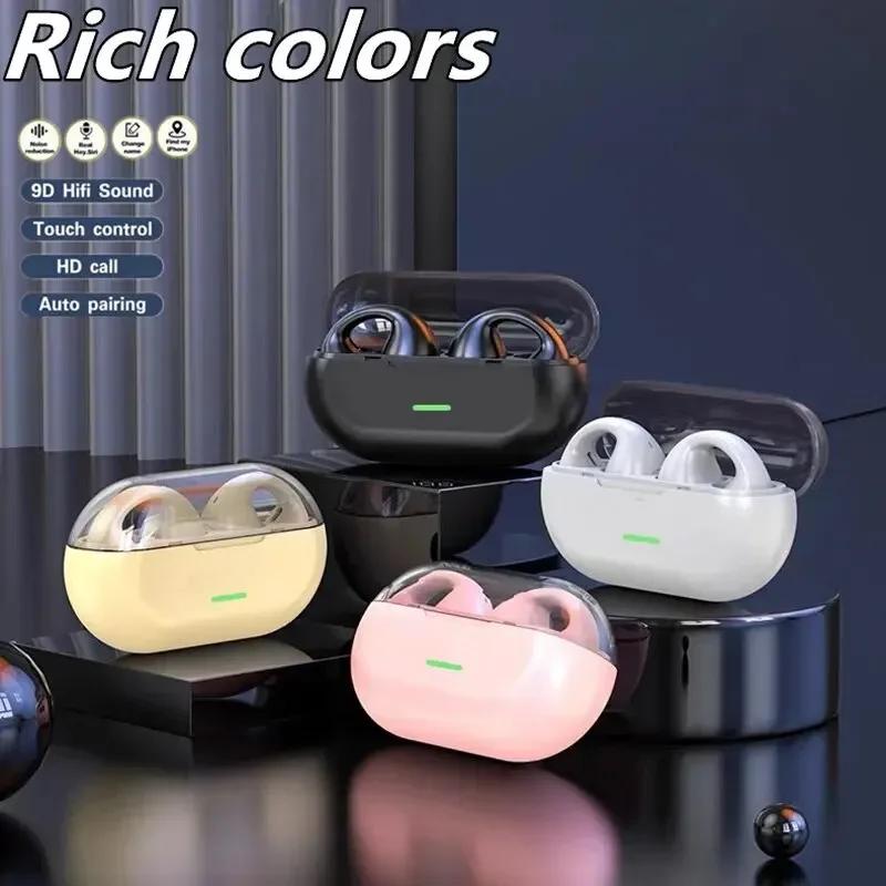 Xiaomi TWS Bluetooth Wireless Headphones Clip Ear Music Noise Canceling Headset HD Call Sports Gaming Earphones for All Smartphones