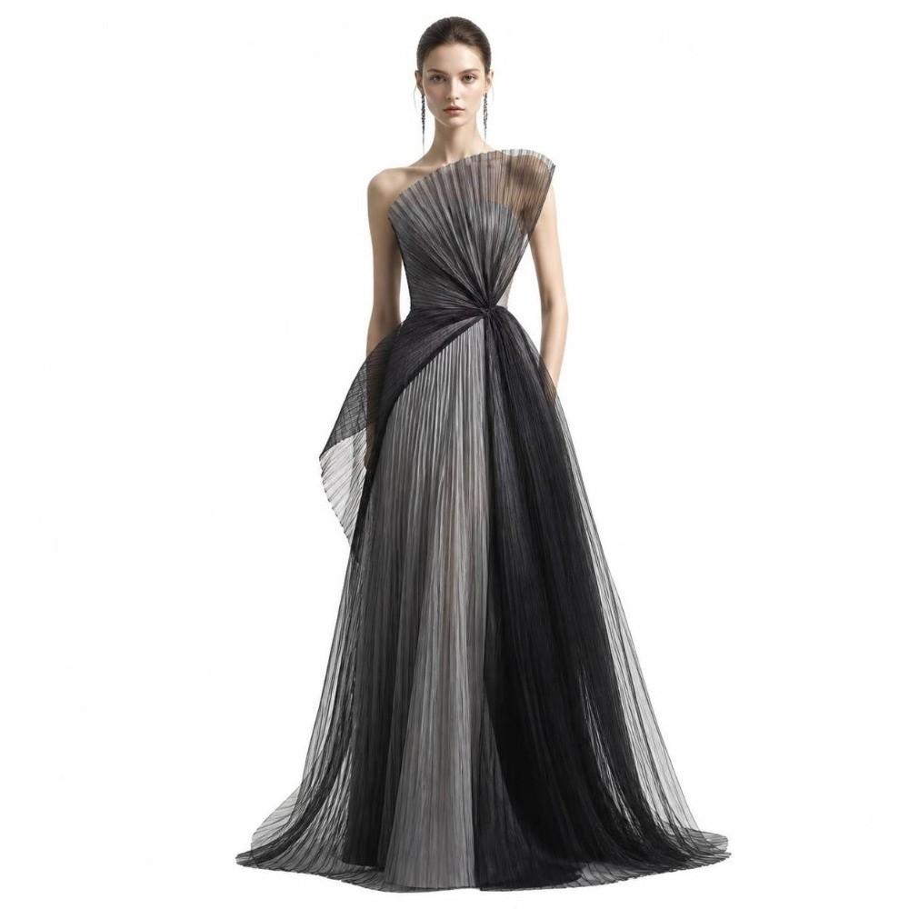 Thin Sheer Pleated Organza Fabric Bright Pleated Stiff Mesh Organza Dress Fabric Soft Comfortable DIY Sewing Fabric