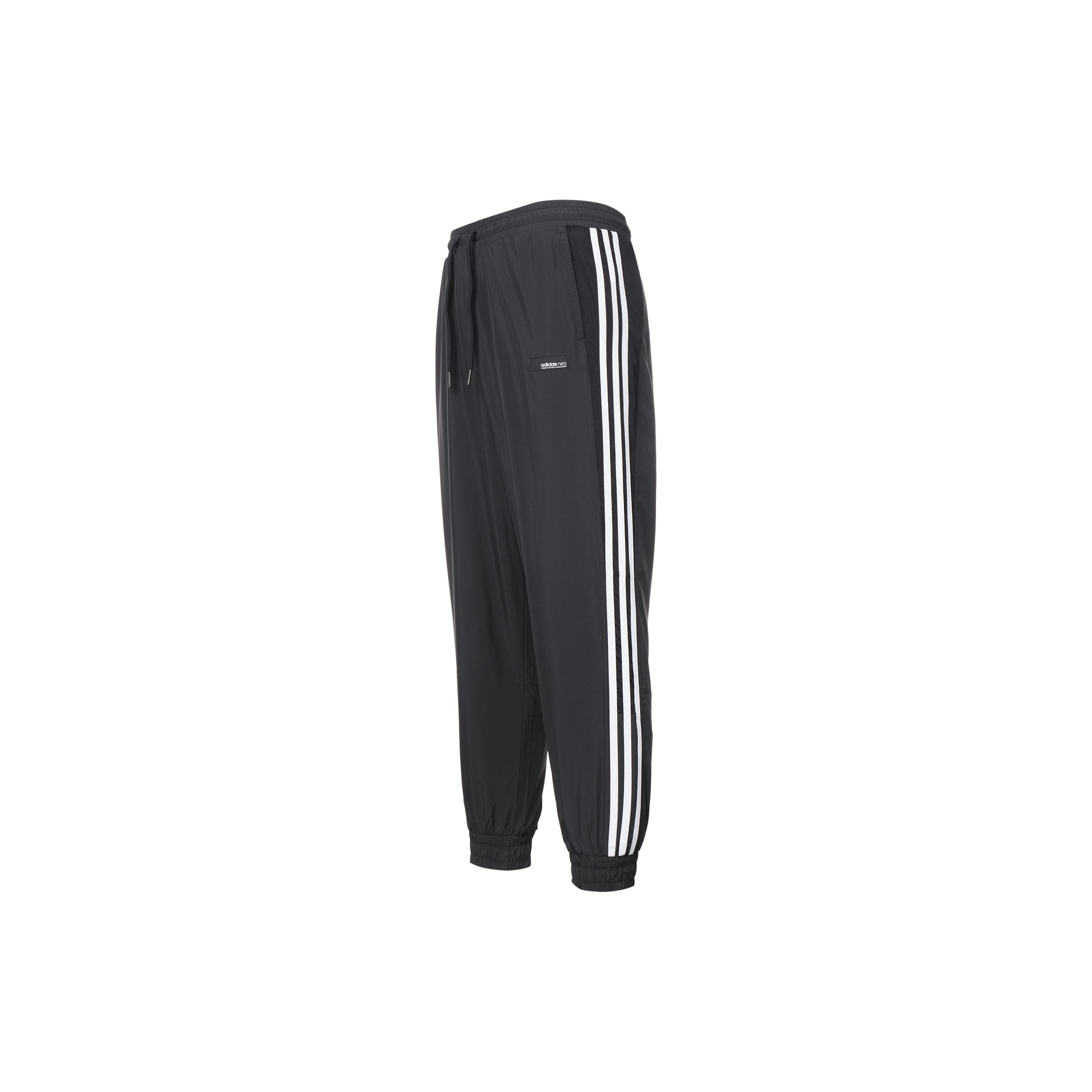 Adidas Lightweight Breathable Woven Casual Sports Track Pants Women Black GJ5360 S